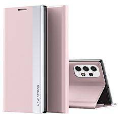 Samsung Galaxy A33 5G - Slim læder flip cover - Pink