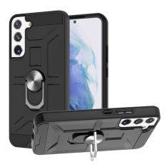 Samsung Galaxy S22 Plus 5G - Hybrid cover med smart kickstand - Sort