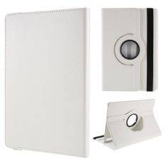 Samsung Galaxy Tab S8 / Tab S8 5G - Læder cover 360 grader roterbar - Hvid