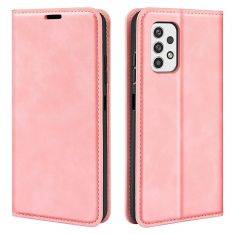 Samsung Galaxy A23 4G / 5G - Slim læder cover / pung - Pink