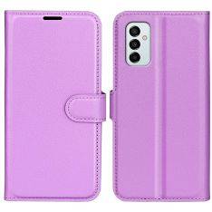 Samsung Galaxy M23 5G - Læder cover / pung - Lilla