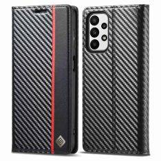 Samsung Galaxy A23 5G - LC.IMEEKE læder cover - Vertical design - Sort