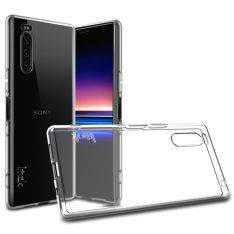 Sony Xperia 5 - IMAK Series 5 gummi cover - Transparent