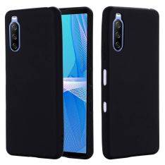 Sony Xperia 10 III - Azmaro Tyndt Silikone cover - Sort