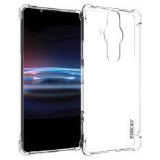 Sony Xperia Pro-I - ENKAY shockproof Gummi cover - Transparent