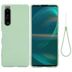 Sony Xperia 1 IV 5G - Azmaro Tyndt Silikone cover - Grøn