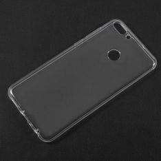 Huawei P Smart - Ultra tynd blød gummi cover / etui - Transparent