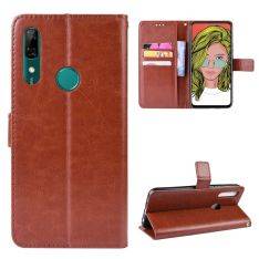 Huawei P Smart Z - Læder cover / pung - Brun