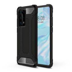 Huawei P40 Pro Plus - Armor Guard Hybrid cover - Sort