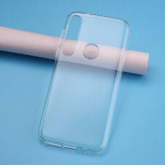 Motorola G8 Plus - Shockproof gummi cover/etui - Transparent