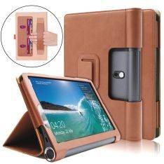 Lenovo Yoga Smart Tab 10.1/ Tab 5 YT-X705 - Business Læder cover med kortholdere - Brun