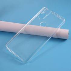 Motorola One Hyper - Shockproof gummi cover - Transparent