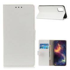 Motorola G9 Plus - Læder cover / pung - Hvid