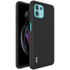Motorola Edge 20 Lite - IMAK Series 3 gummi cover - Sort