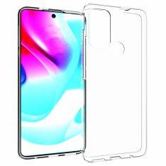 Motorola G60s - Ultraklar gummi cover - Transparent