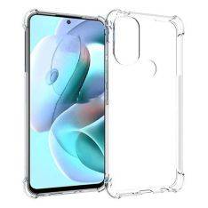 Motorola G71 5G - Shockproof gummi cover - Transparent