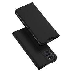 Motorola G22 - DUX DUCIS skin pro læder cover - Sort