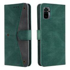 Xiaomi Redmi Note 10 5G - Vintage læder cover / pung - Grøn