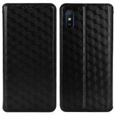 Xiaomi Redmi 9A/Redmi 9AT/Redmi 9i - Læder cover / Pung - Printet design - Sort