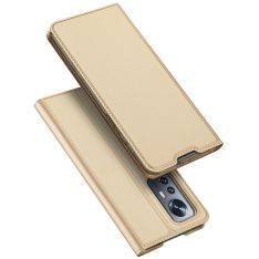 Xiaomi 12 / 12X - DUX DUCIS skin pro læder cover - Guld