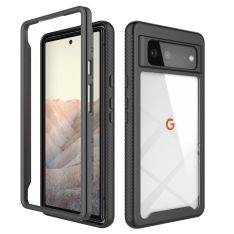 Google Pixel 6 - Shockproof Hybrid cover - Sort