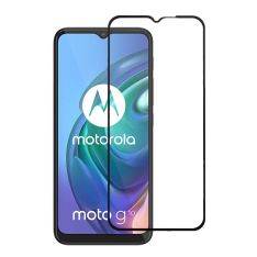 Motorola G10/G30 - Hærdet beskyttelsesglas "full glue" med komplet dækning