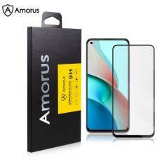 Xiaomi Mi 11 Lite - AMORUS "full glue" Hærdet beskyttelsesglas med komplet dækning