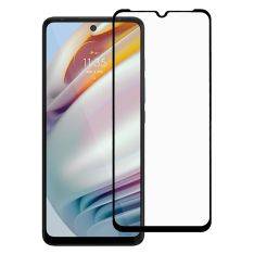 Motorola G20 - RURIHAI hærdet beskyttelsesglas 0.26mm "full glue" med komplet dækning