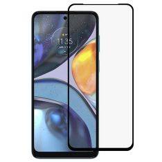 Motorola Moto G22 / Moto E32s 4G - Hærdet beskyttelsesglas med komplet dækning