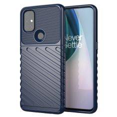 OnePlus Nord N10 5G - Thunder Series Gummi cover - Blå