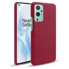 OnePlus 9 - KSQ Hard cover - Design i tekstil - Rød
