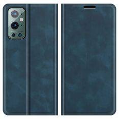 OnePlus 9 Pro - Flip læder cover / pung - Blå