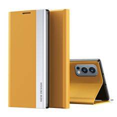 OnePlus Nord 2 5G - Læder View Window cover - Gul
