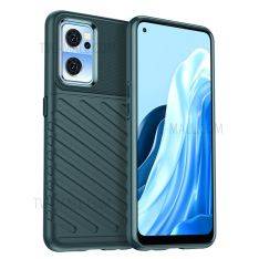 OnePlus Nord CE 2 5G - Thunder series gummi cover - Grøn