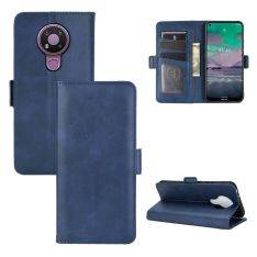 Nokia 3.4 - Unique læder cover / pung - Blå