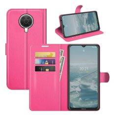 Nokia G10/G20 - Læder cover pung - Rosa