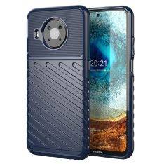 Nokia X10 / X20 - Thunder Series gummi cover - Blå