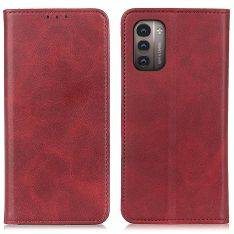 Nokia G11/G21 - Ægte læder flip cover - Rød