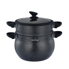 Swiss Haus - Couscous Dampgryde ø24cm / 9 L - Alle typer komfur - "Lausanne Collection"