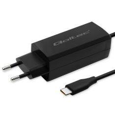 USB-C PD strømforsyning / oplader GaN 65W med strømkabel - MacBook / Laptop