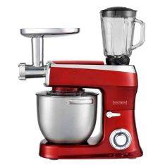 Royalty Line 3-i-1 Køkkenmaskine 2100W / 7.5L Hakker/Blender/Røre - Rød
