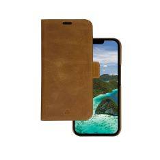 iPhone 14 Plus - dbramante1928 Lynge 2-i-1 ægte læder cover - Tan
