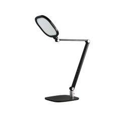 Skrivebordslampe med base - LED - Transformerbar med fjernbetjening - 1300 Lumen - Sort