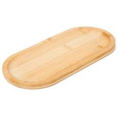 Oval Bakke i bambus 22,5x10,5 cm til badeværelse / Entre