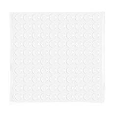 Selvklæbende gummidutter / Anslagsdæmpere ø8 x 1,5mm - Sæt med 100 stk.