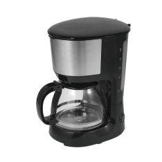 Swiss Haus - Kaffemaskine 750W / 1.25L - Med aftagelig filter og hold varm funktion - Sort