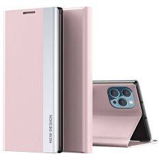 iPhone 14 Pro Max - Slim læder flip cover - Pink
