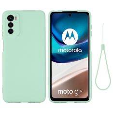 Motorola G42 4G - Azmaro Tyndt Silikone cover - Grøn