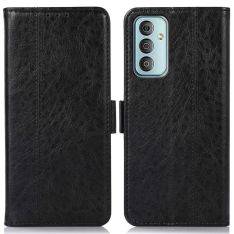Samsung Galaxy M13 4G - Vintage læder cover / pung - Sort