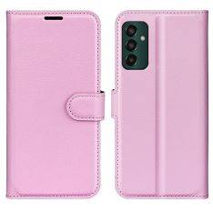 Samsung Galaxy M13 4G - Læder cover / pung - Pink